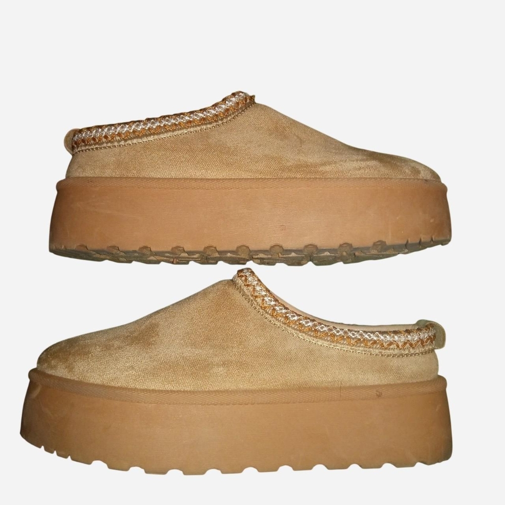 Stylish Tan Women's Wedge Shoes